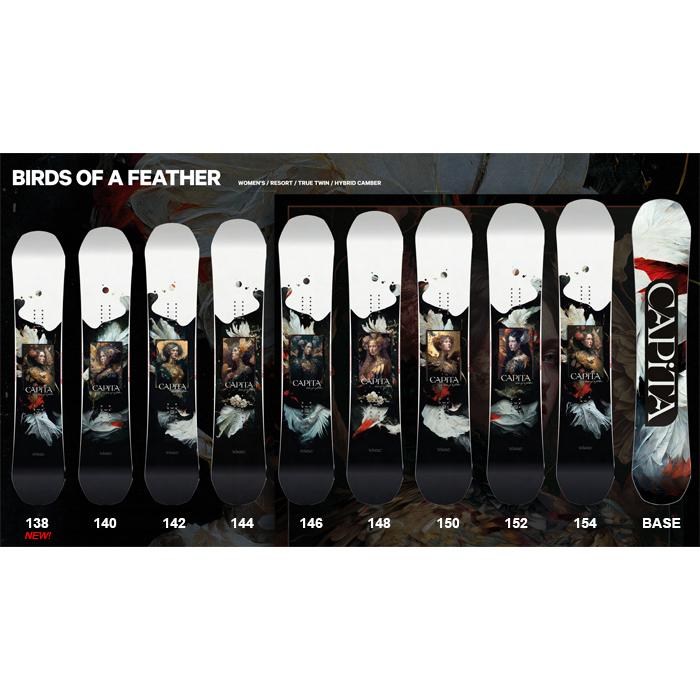 CAPiTA スノーボード 板 キャピタ CAPITA BIRDS OF A FEATHER バード
