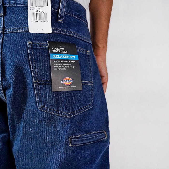 ディッキーズ ダブルニージーンズ Dickies DOUBLE KNEE 6-POCKET