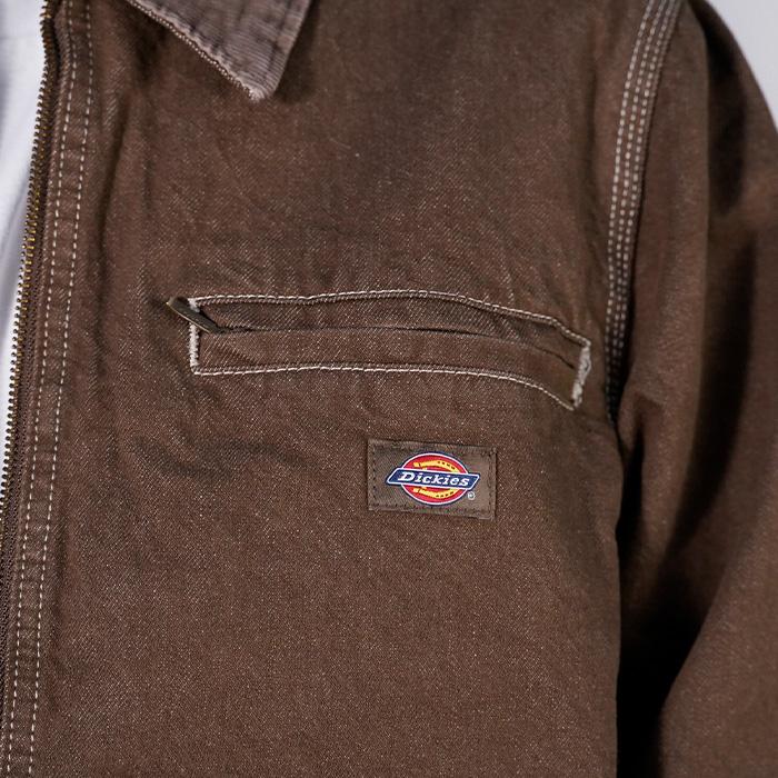 ジャケット・アウター Dickies work jacket biker vintage Dickies（ディッキーズ） ジャケット アウター Dickies DENIM LINED