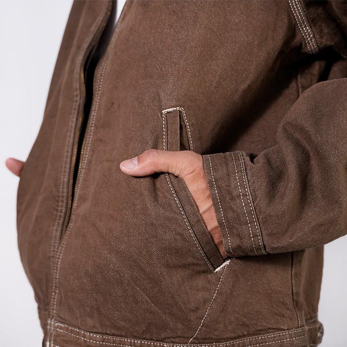 ディッキーズ ダック ブランケット ラインド ジャケット M キャメル 00s Dickies（ディッキーズ） Dickies Blanket Lined Duck Jacket - Brown