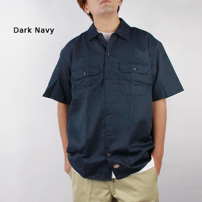Dickies 1574 TCツイル 半袖 ワークシャツ 18453400 楽天市場】Dickies ディッキーズ SS WORK SHIRT “1574” ワーク