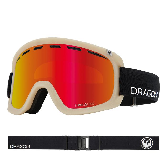 美品 DRAGON D1 Luma lens ゴーグル ドラゴン（DRAGON） スノーボード スキー ゴーグル DRAGON D1 LUMA