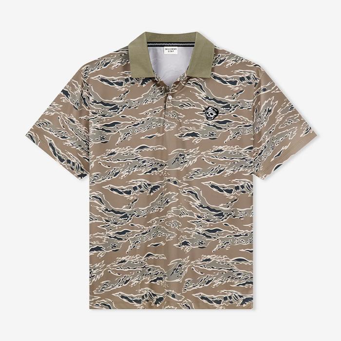 DEVEREUX GOLF デヴァローゴルフ ポロシャツ Devereux Golf THE TIGER