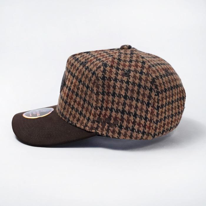 デヴァローゴルフ 帽子 キャップ Devereux Golf HEFFY HOUNDSTOOTH