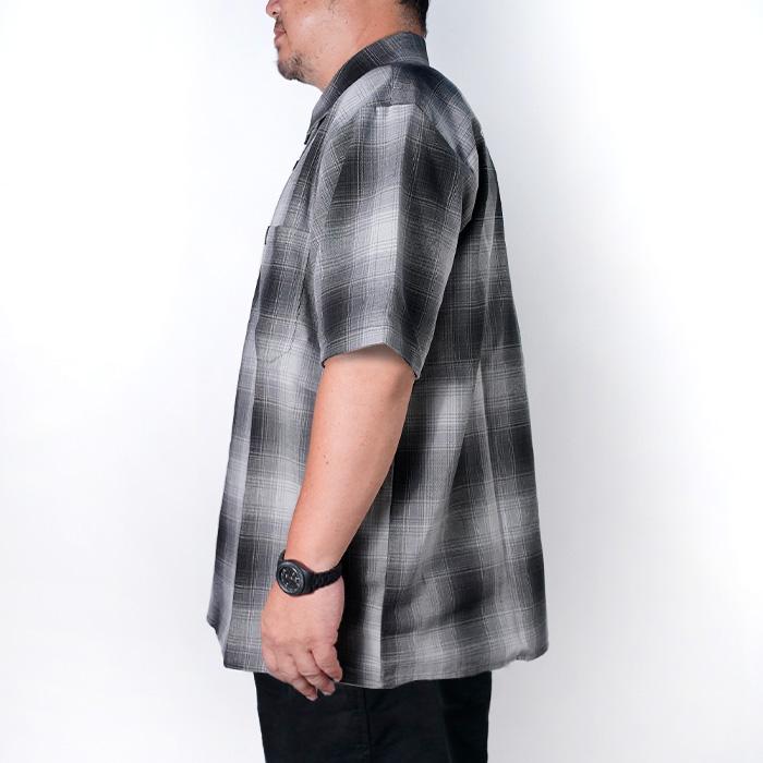 FB カウンティ 半袖チェックシャツ ショートスリーブチェッカー