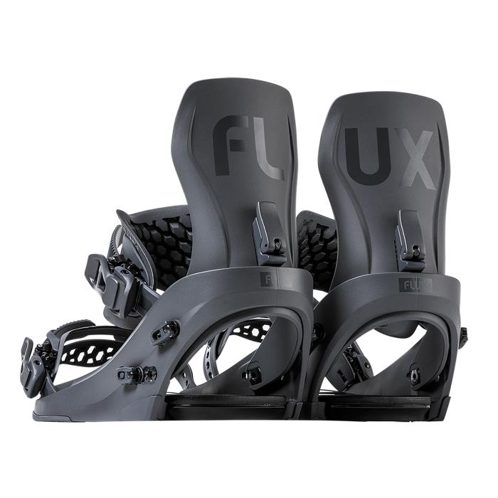 新品未使用 FLUX スノーボードビンディング グレー/ブラック FLUX BINDINGS スノーボード ビンディング（色：グレー系