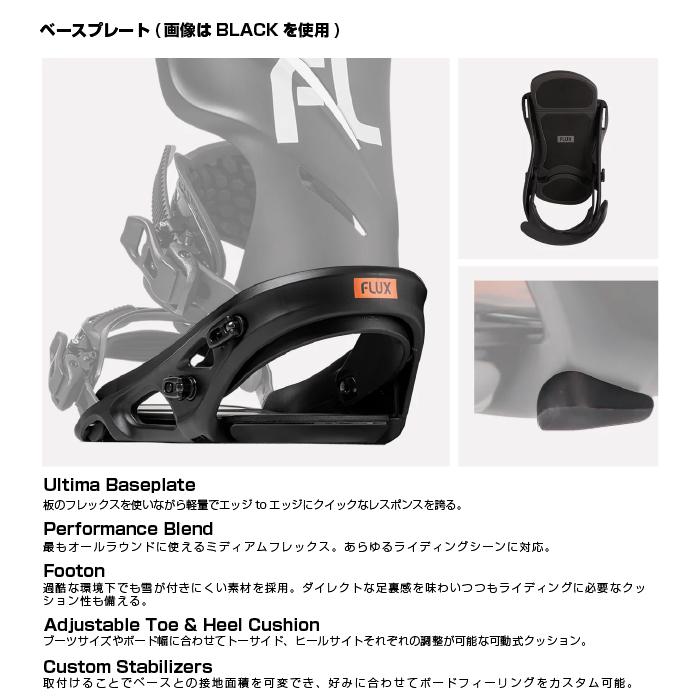 FLUX BINDINGS スノーボード バインディング ビンディング