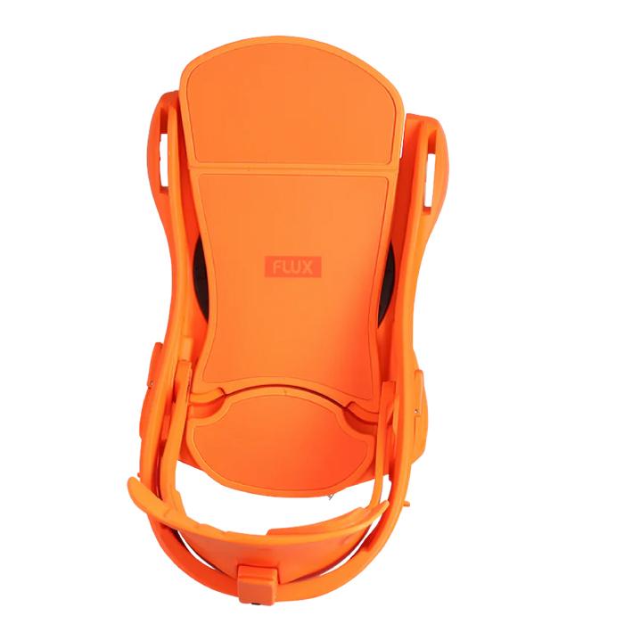 FLUX XF オレンジ スノーボードビンディング S 24-25モデル . FLUX .『 XF 』. Orange . フラックス . エックスエフ