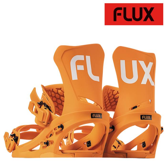 RIDE スノーボードビンディング ブラック/オレンジ FLUX BINDINGS（フラックスバインディング） スノーボード