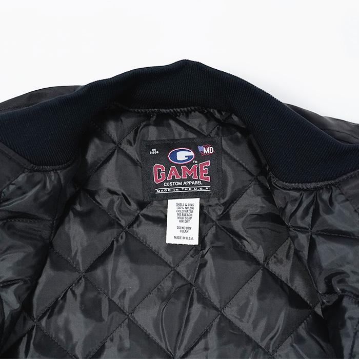 GAME SPORTSWEAR（ゲームスポーツウェア） サテンジャケット Game