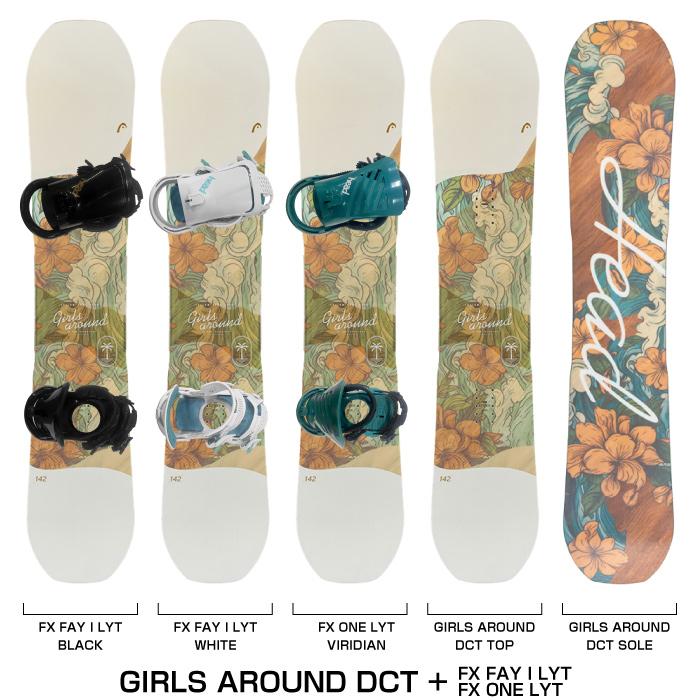 24年　Sサイズ　head レディース スノーボード ビンディング HEAD [日本正規品] スノーボード - ビンディング 2点セット