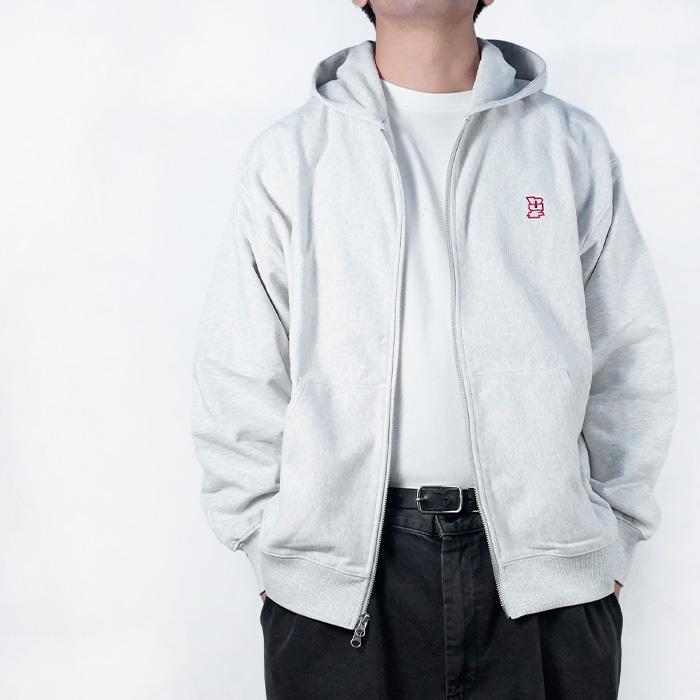 ハフ パーカー HUF MEGABLAST F/Z FRENCH TERRY HOODIE FL00237 メガブラスト フレンチテリー フーディー ホワイト 白 スウェット ジップアップ フルジップ 男性_2