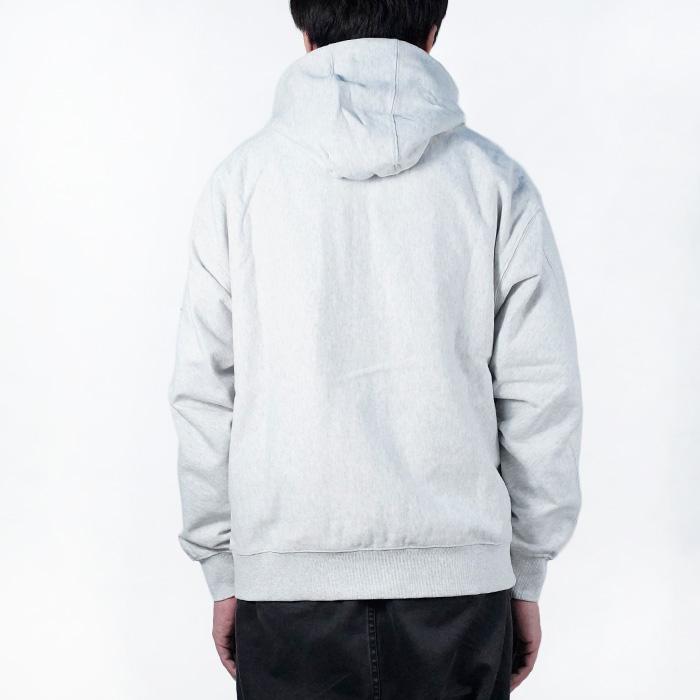 ハフ パーカー HUF MEGABLAST F/Z FRENCH TERRY HOODIE FL00237 メガブラスト フレンチテリー フーディー ホワイト 白 スウェット ジップアップ フルジップ 男性_4