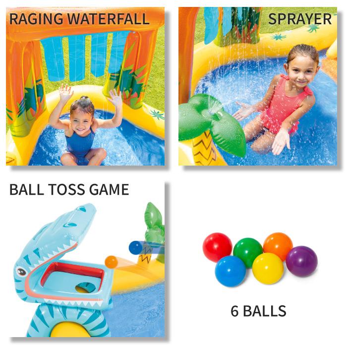 INTEX インテックス ダイナソープレイセンター 249cm U-57444