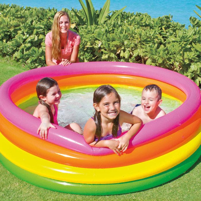 INTEX インテックス サンセットグロープール 168cm U-56441 ビニール