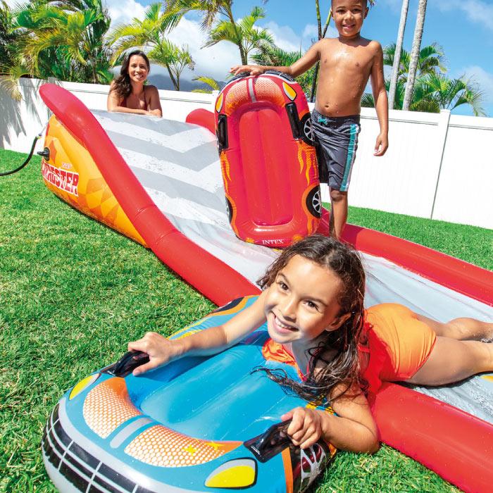 INTEX インテックス レーシングファンスライド U-57167 ビニールプール