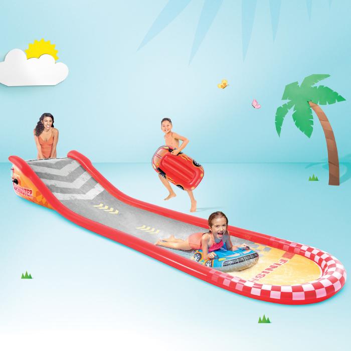 INTEX インテックス レーシングファンスライド U-57167 ビニールプール 