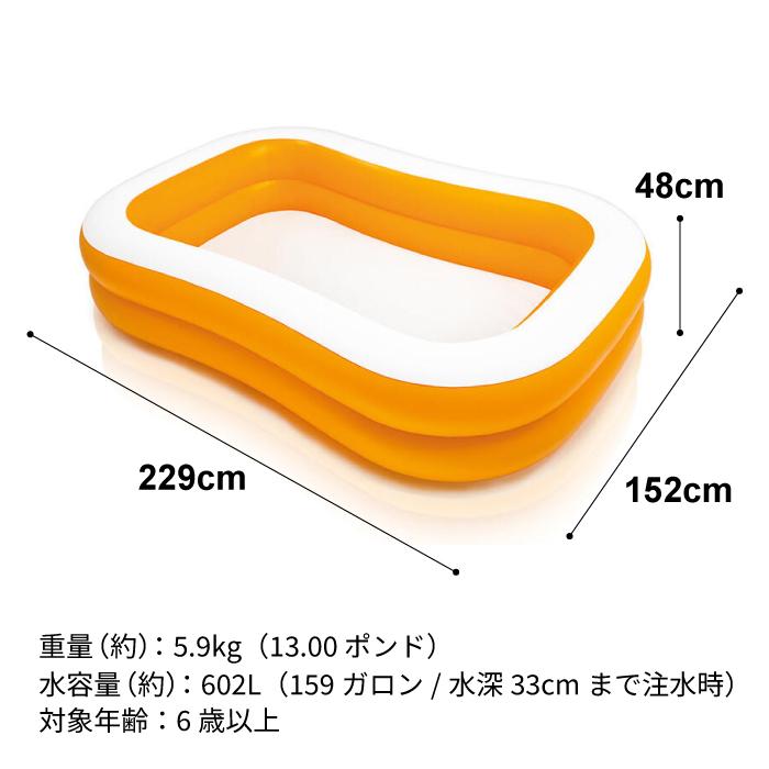 ミニモデル Amazon | INTEX(インテックス) マンダリンスイムセンター