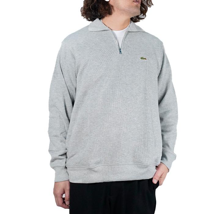 LACOSTE（ラコステ） ジップアップ ハイネック スウェットシャツ