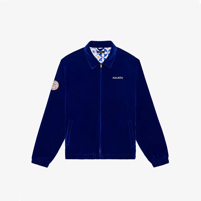 Malbon golf マルボンゴルフ ウェア メンズ ジャケット 長袖秋 Malbon Golf マルボンゴルフ モンテカルロ ジャガード