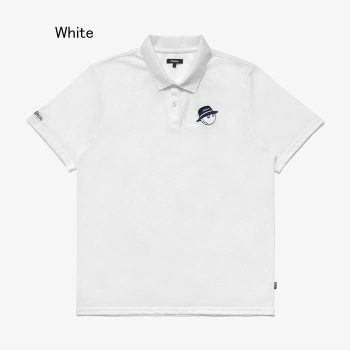 マルボンゴルフ　半袖ニットポロ マルボン Malbon ゴルフウェア メンズ トップス 半袖 ニット