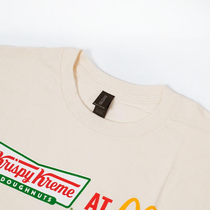 Mcdonalds] マクドナルド × クリスピークリームドーナツ Tシャツ