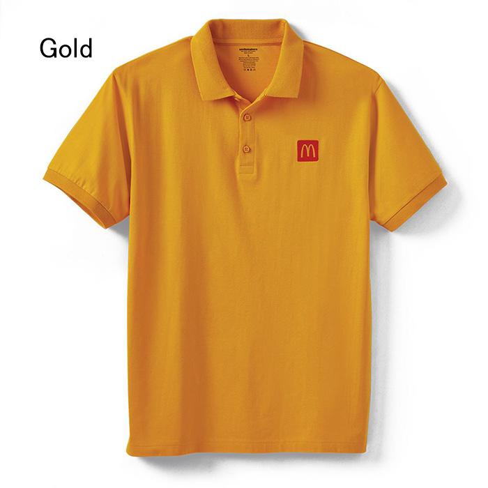 Mcdonalds] マクドナルド ポロシャツ McDonald's UNISEX EVENT POLOS