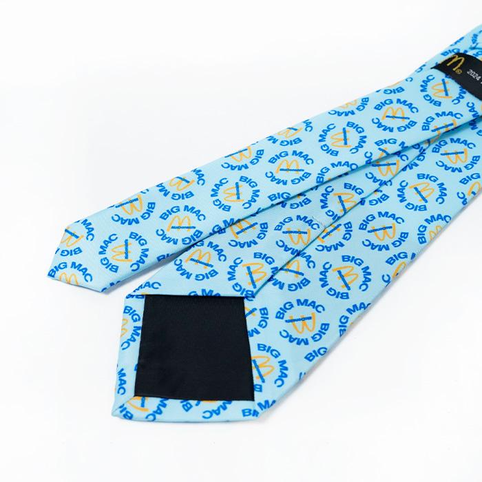 Mcdonalds] マクドナルド ネクタイ McDonald's RETRO BIG MAC PATTERN