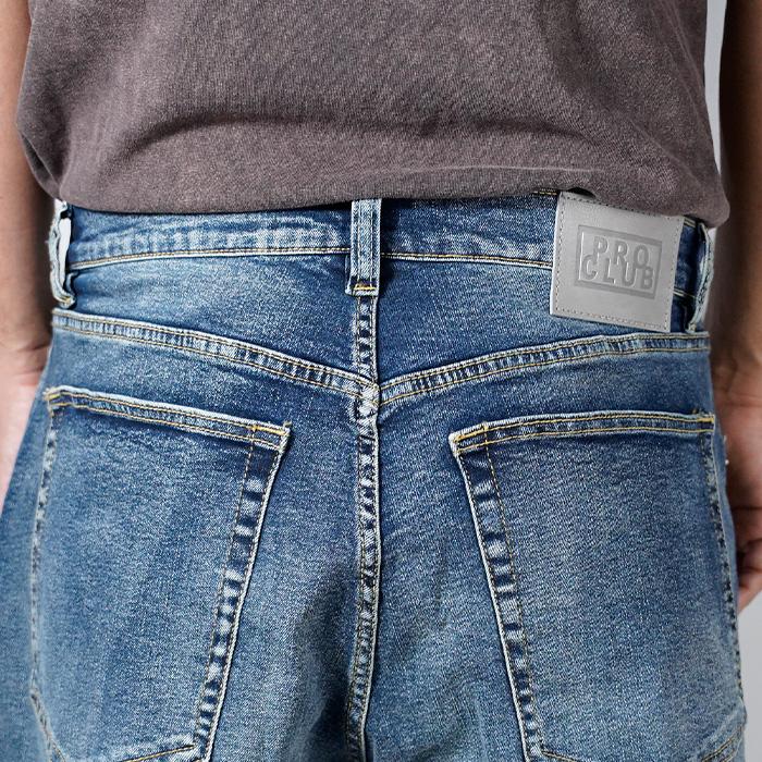 PRO CLUB（プロクラブ） ジョーツ PRO CLUB DENIM SHORT BAGGY