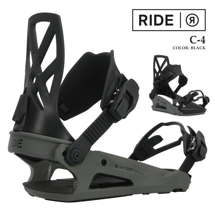 RIDE（ライド） 日本正規品 スノーボード ビンディング RIDE C-4 Black