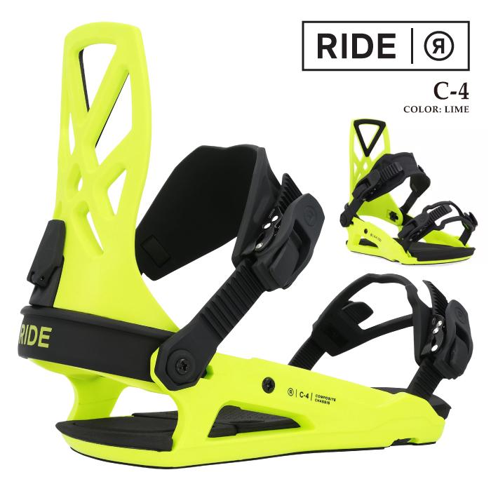 RIDE（ライド） 日本正規品 スノーボード ビンディング RIDE C-4 Lime