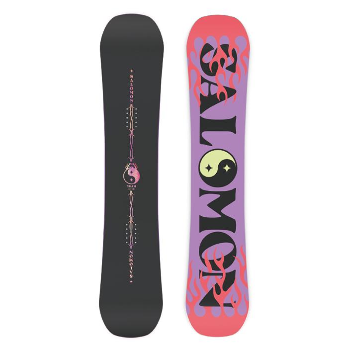 【SALOMON】スノーボード板 125cm SALOMON サロモン スノーボード 板 キッズ OH YEAH KIDS 23-24