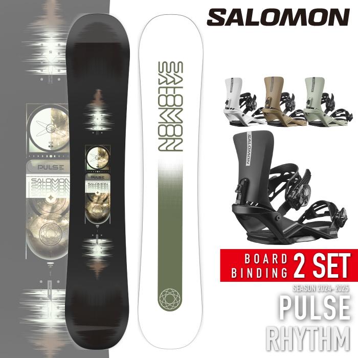 SALOMON（サロモン） スノーボード - ビンディング 2点セット SALOMON