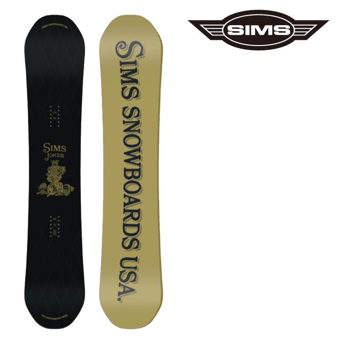 SIMS スノーボード 板 シムス SIMS JOKER Black ジョーカー ブラック
