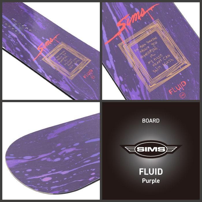 SIMS スノーボード - ビンディング 2点セット シムス SIMS FLUID