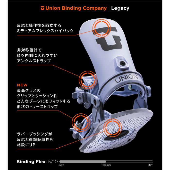 スノーボード　 ビンディング　ユニオン　レガシー UNION ユニオン レガシー LEGACY スノーボード バインディング