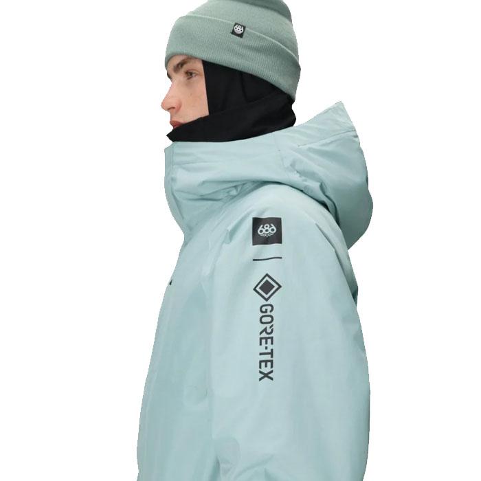 日本正規品 スノーボード ウェア ジャケット シックスエイトシックス 686 MENS GORE-TEX CORE INSULATED JACKET Dusty Marine Colorblock メンズ 25-26_5