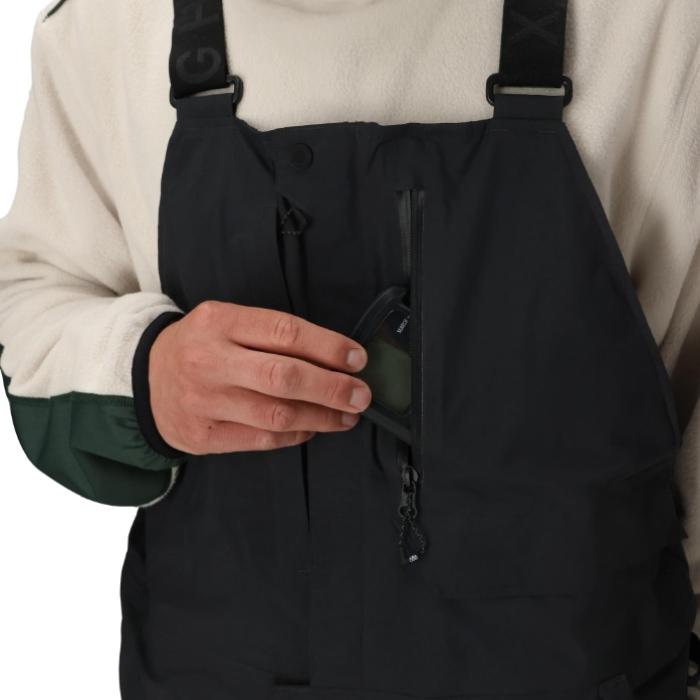 日本正規品 スノーボード ウェア ビブパンツ シックスエイトシックス 686 MENS GORE-TEX DISPATCH SHELL BIB Black メンズ 25-26 爆買の画像