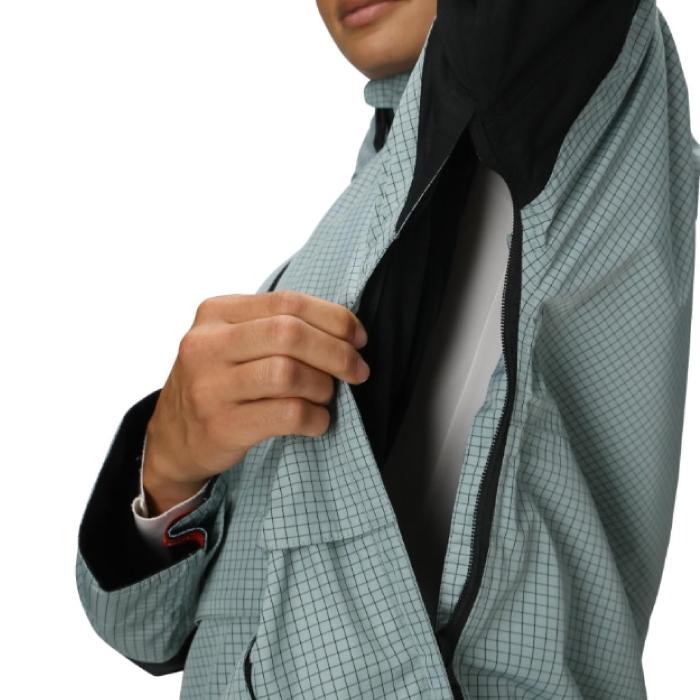 [日本正規品] スノーボード ウェア アノラック ジャケット シックスエイトシックス 686 WOMENS OUTLINE SHELL ANORAK Dusty Marine Grid レディース 25-26_5