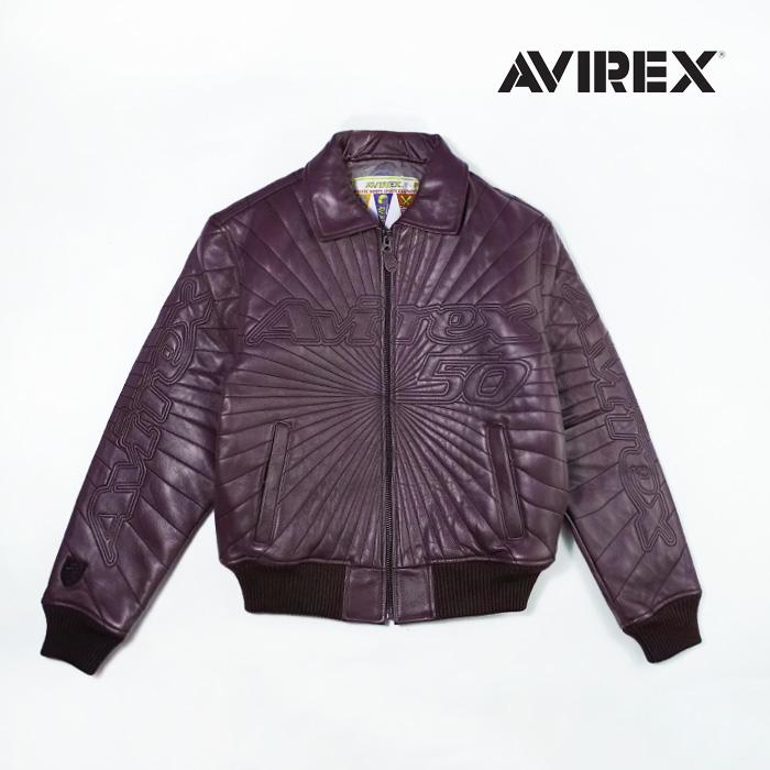 AVIREX（アヴィレックス） レザージャケット AVIREX TRAPUTO JACKET
