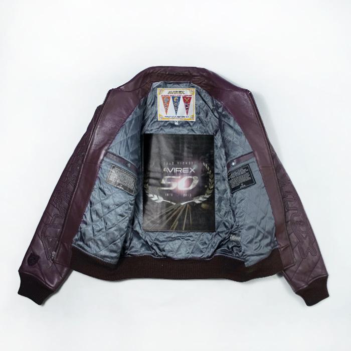AVIREX（アヴィレックス） レザージャケット AVIREX TRAPUTO JACKET