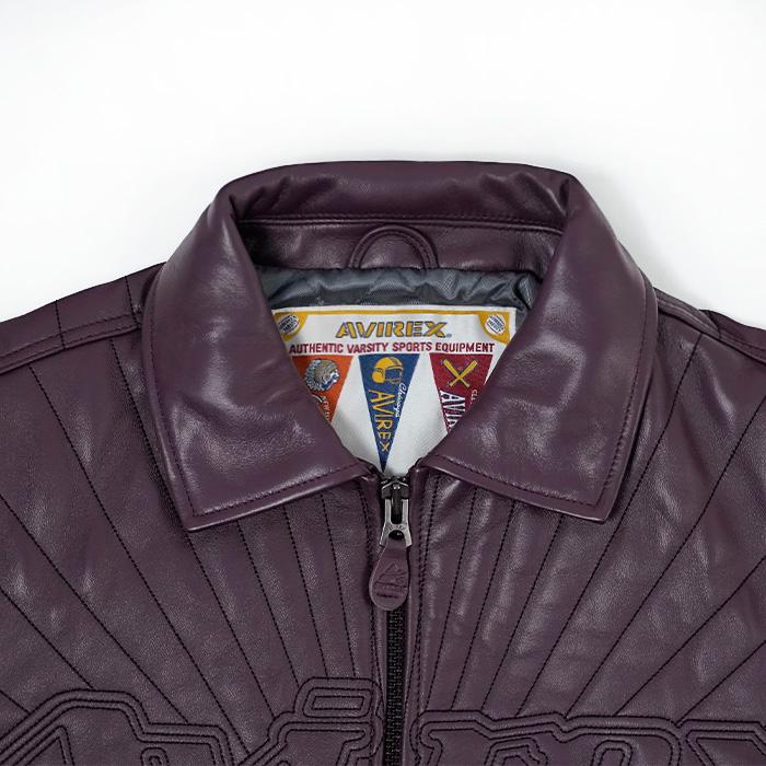 AVIREX（アヴィレックス） レザージャケット AVIREX TRAPUTO JACKET