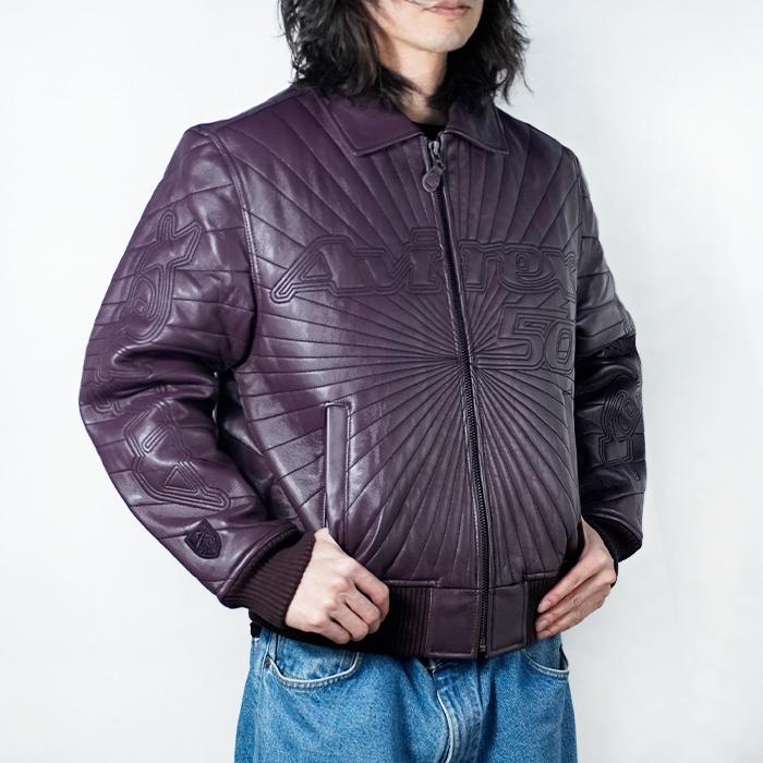 AVIREX（アヴィレックス） レザージャケット AVIREX TRAPUTO JACKET