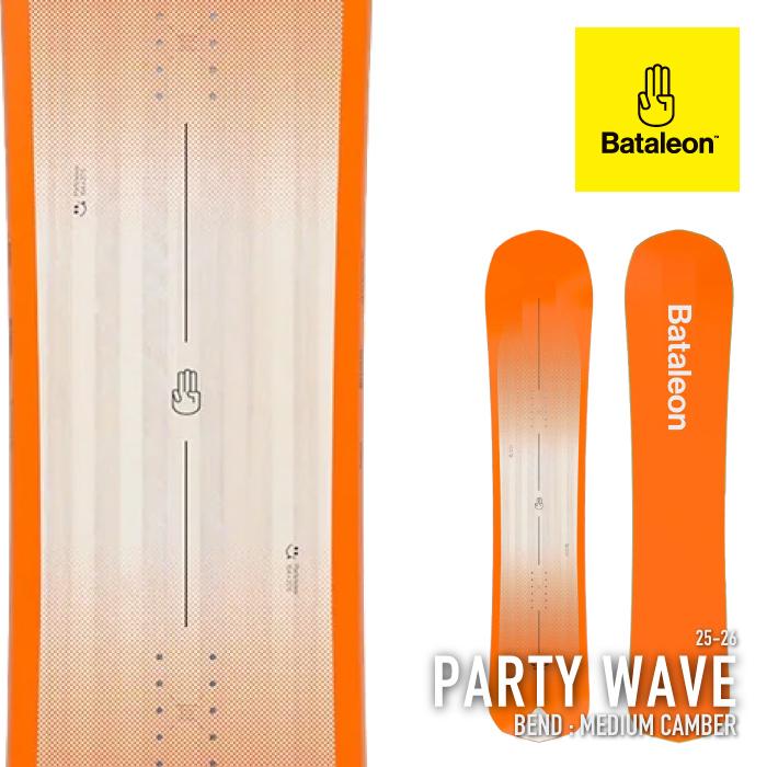 BATALEON（バタレオン） 日本正規品 スノーボード 板 BATALEON PARTY