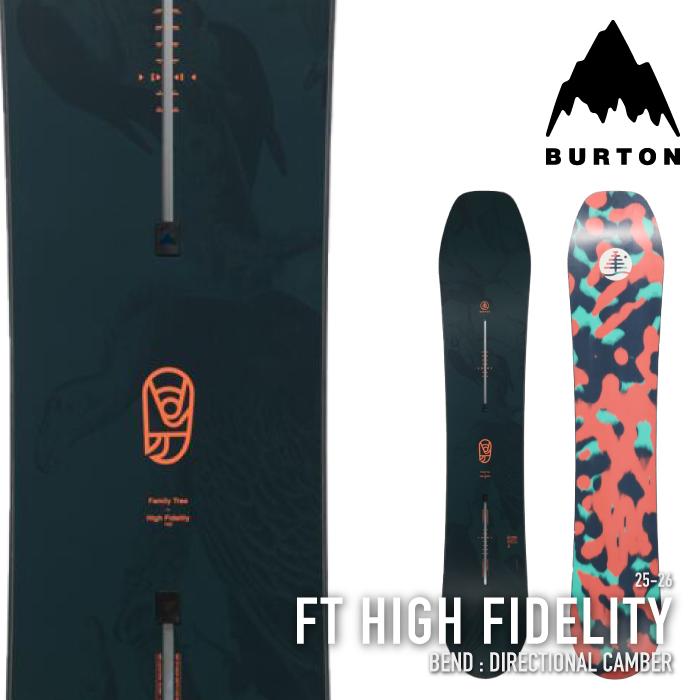 BURTON [日本正規品] スノーボード 板 バートン FT HIGH FIDELITY ハイ