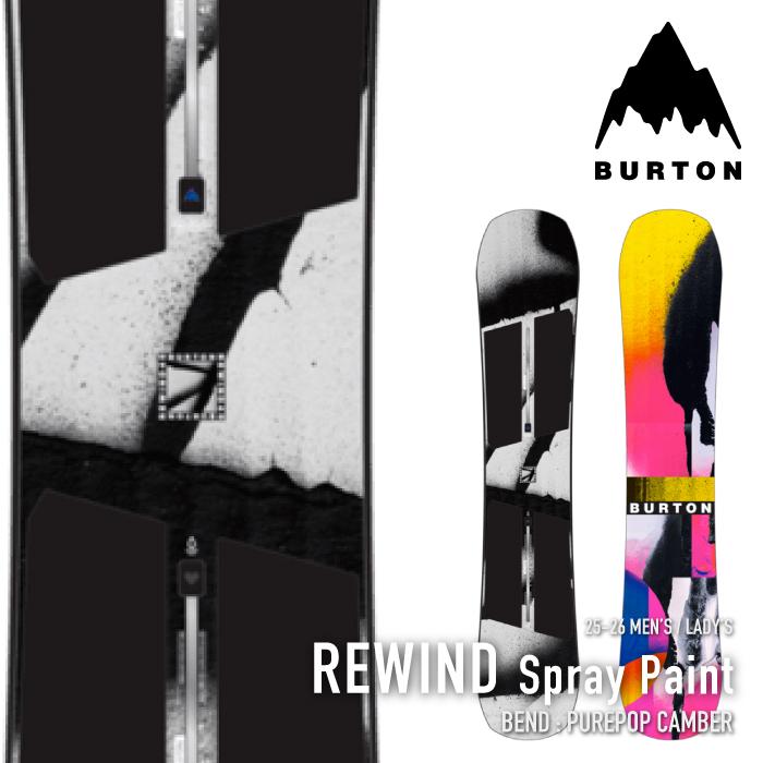 BURTON（バートン） 日本正規品 スノーボード 板 BURTON REWIND CAMBER