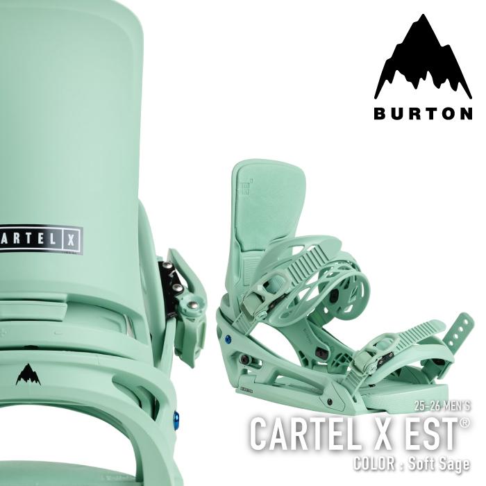 Burton Cartel EST ビンディング サイズ:M BURTON バートンCartel X EST M ビンディング