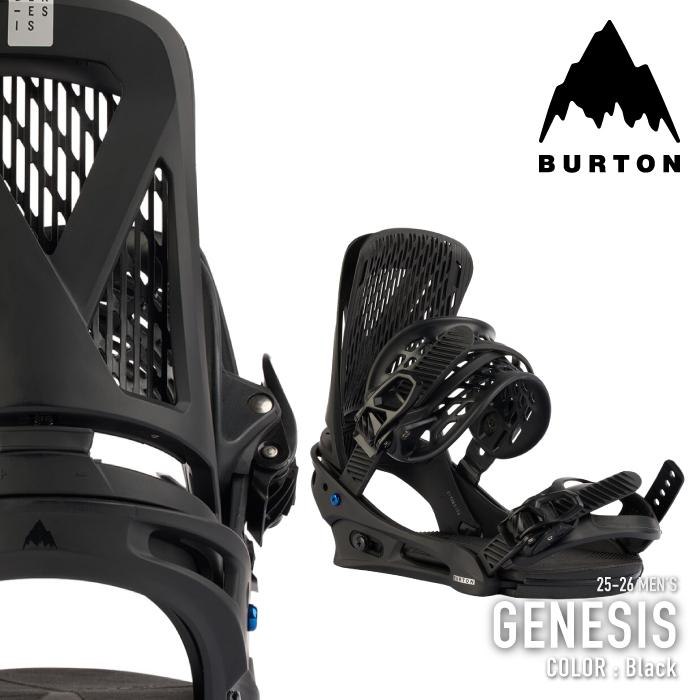 Burton GENESIS ビンディング ブラック M BURTON 日本正規品 スノーボード ビンディング バートン MEN'S