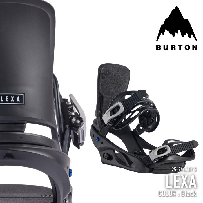 Burton スノーボードビンディング ブラック　women BURTON（バートン） 日本正規品 スノーボード ビンディング BURTON