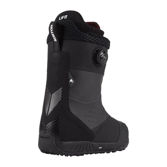 日本正規品 スノーボード ブーツ バートン BURTON MEN'S ION BOA Black アイオン ボア メンズ 25-26の画像